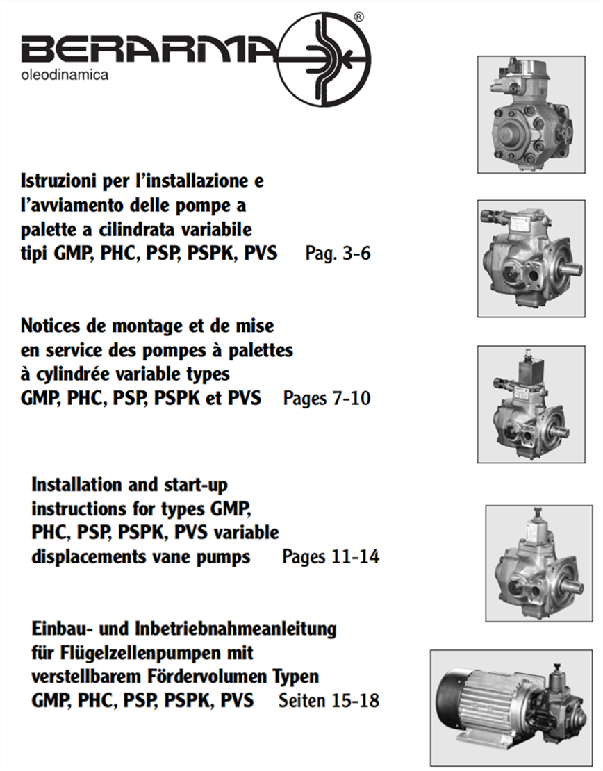 Berarma变量叶片泵
